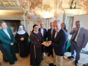 Donazione reliquia Santa Veronica
